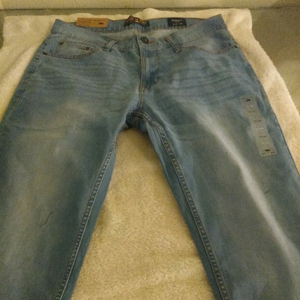 RING OF FIRE STRAIGHT FIT STRETCH MEN JEANS.